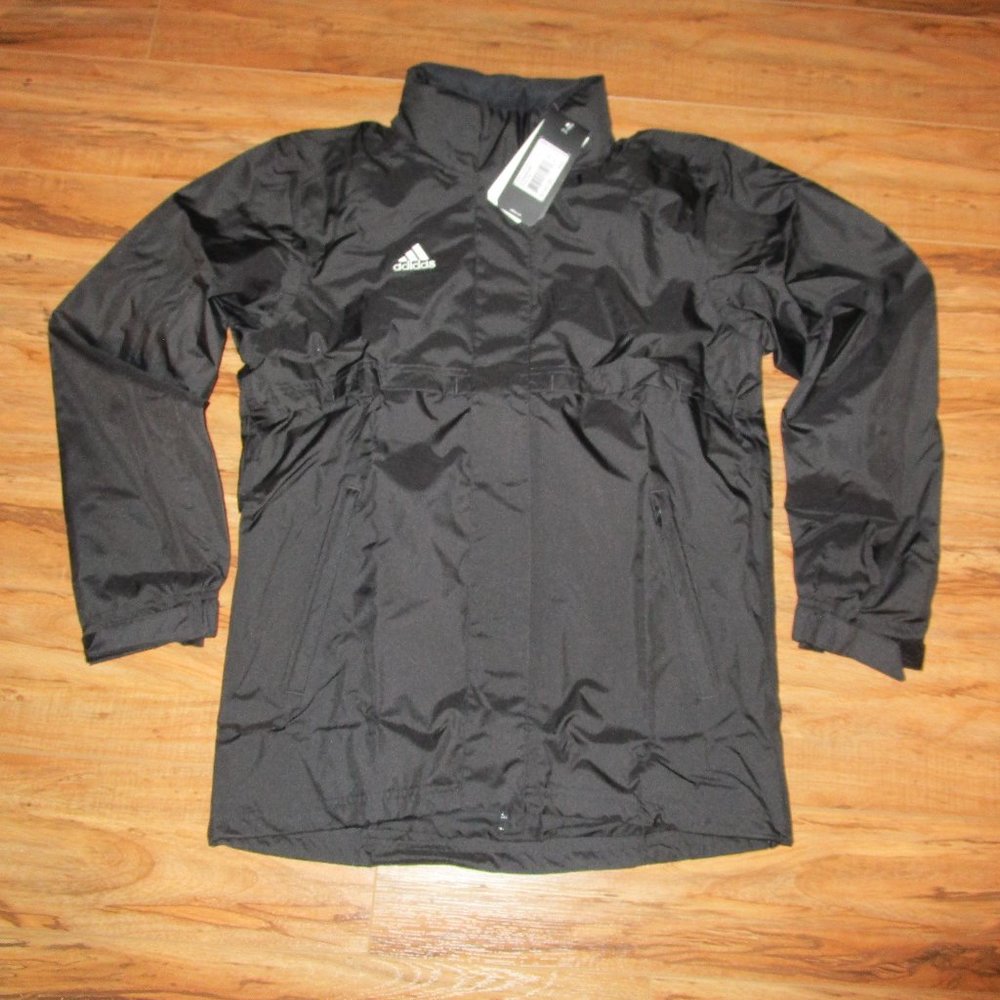 Mens Black Adidas Stadium Jacket size Small